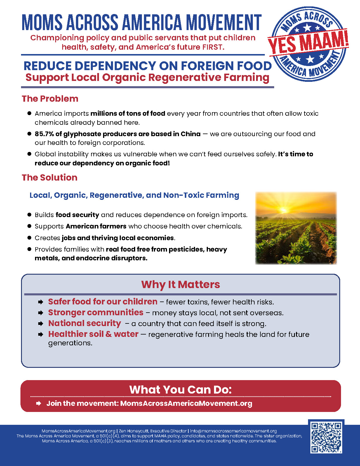 Protect Families, Farmers, and Future Generations — Reject Pesticide Immunity – Support S.2324